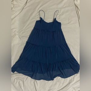 Ultra flirt blue dress